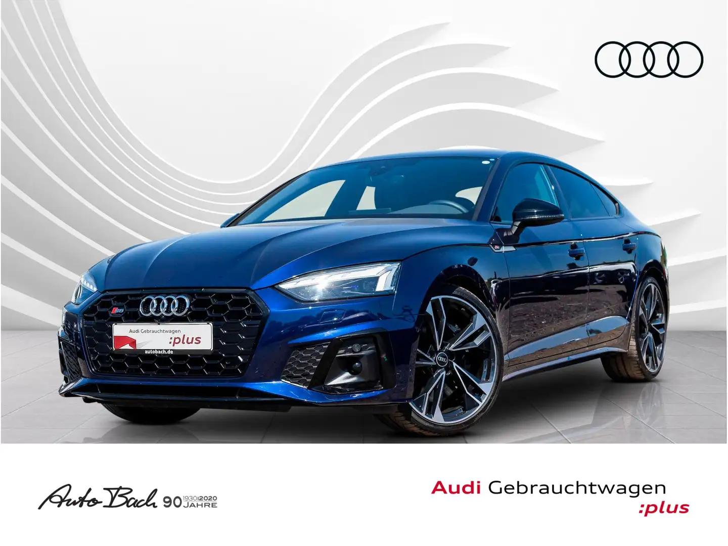Audi S5 3.0TDI qu Navi LED virtual ACC EPH Blau - 1