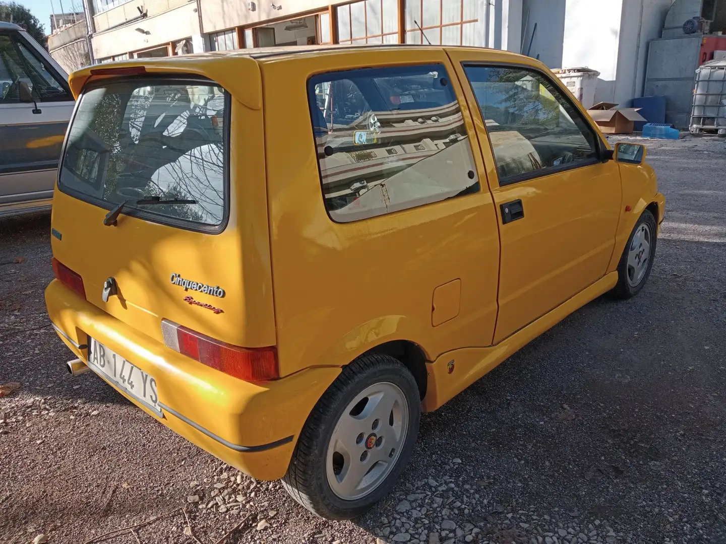 Fiat Cinquecento 1.1 Sporting Sárga - 2