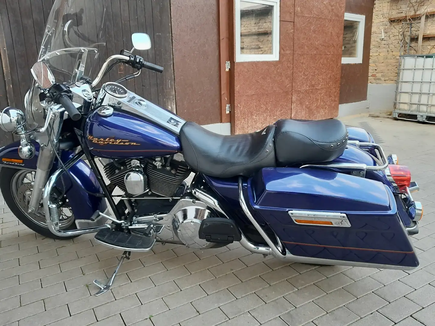 Harley-Davidson Road King Bleu - 1