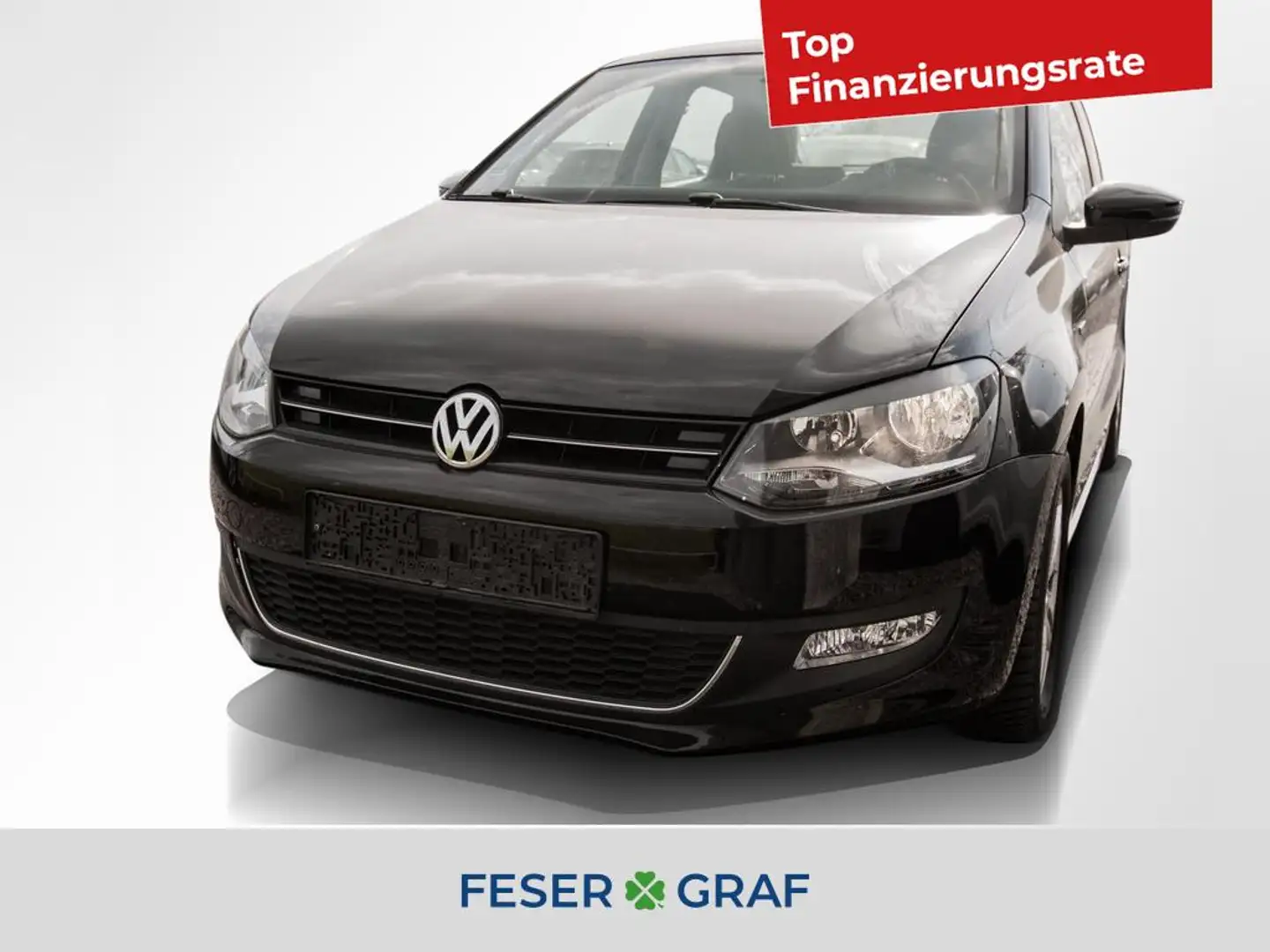 Volkswagen Polo 1.2 Match Klima/LM15"/Nebel/Radio-CD Negro - 1