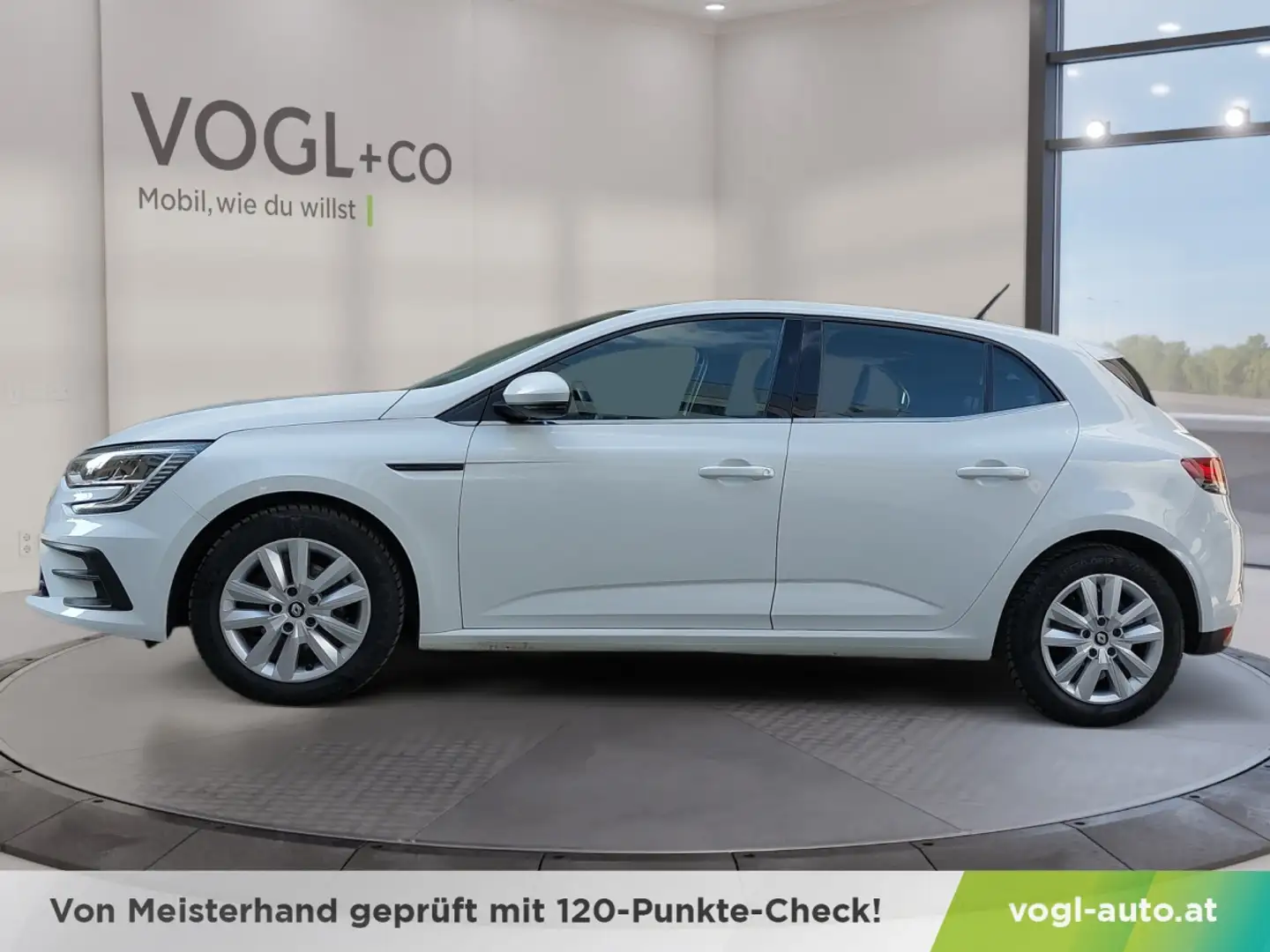 Renault Megane Zen TCe 140 GPF Weiß - 2