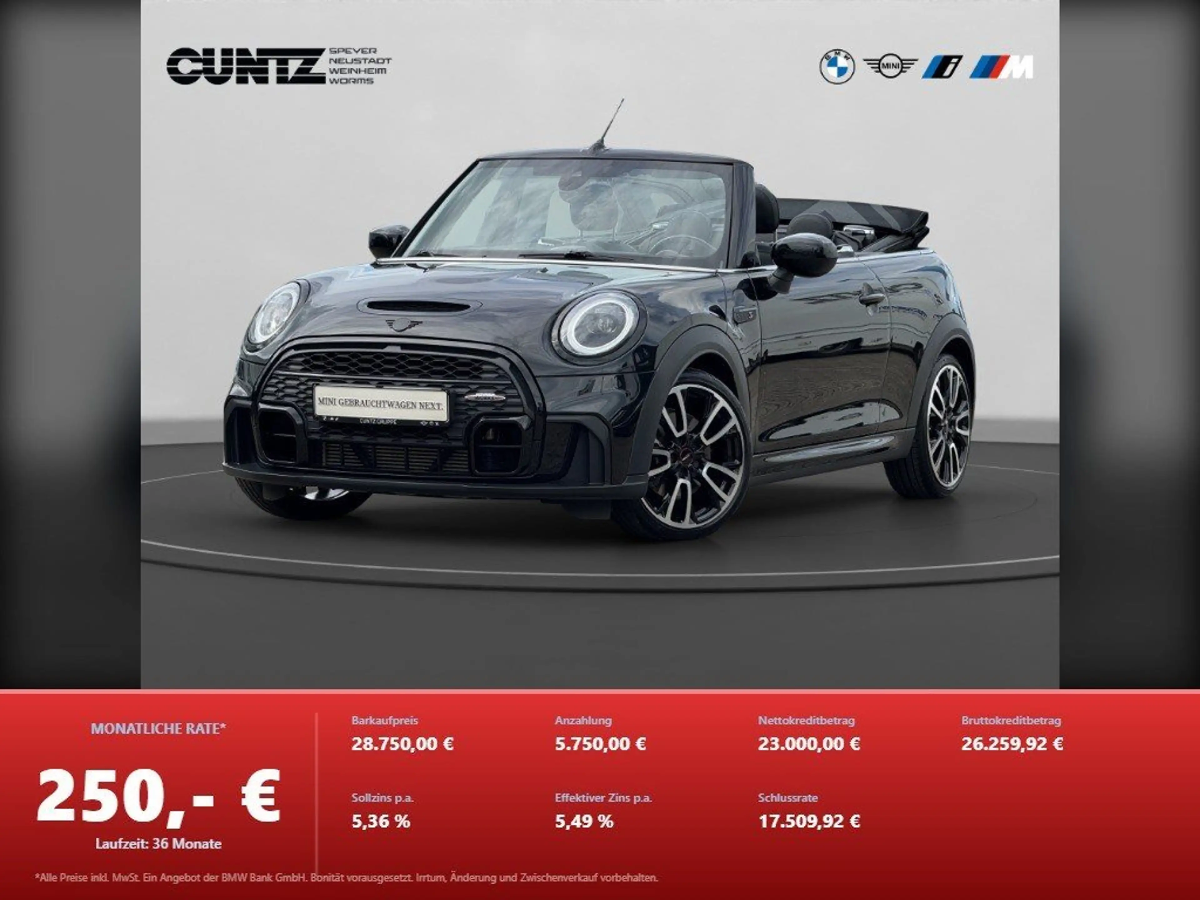 MINI Cooper S Cabrio Cooper S JCW Aero Navi Driving Assist LED DAB