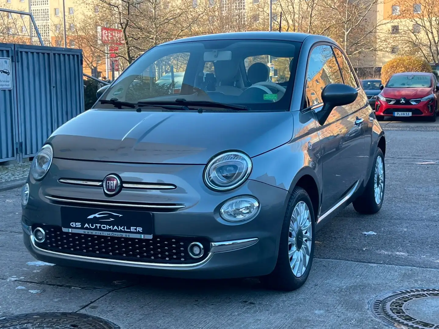 Fiat 500 LED TEILLLEDER PDC ALLWETTER Grau - 2