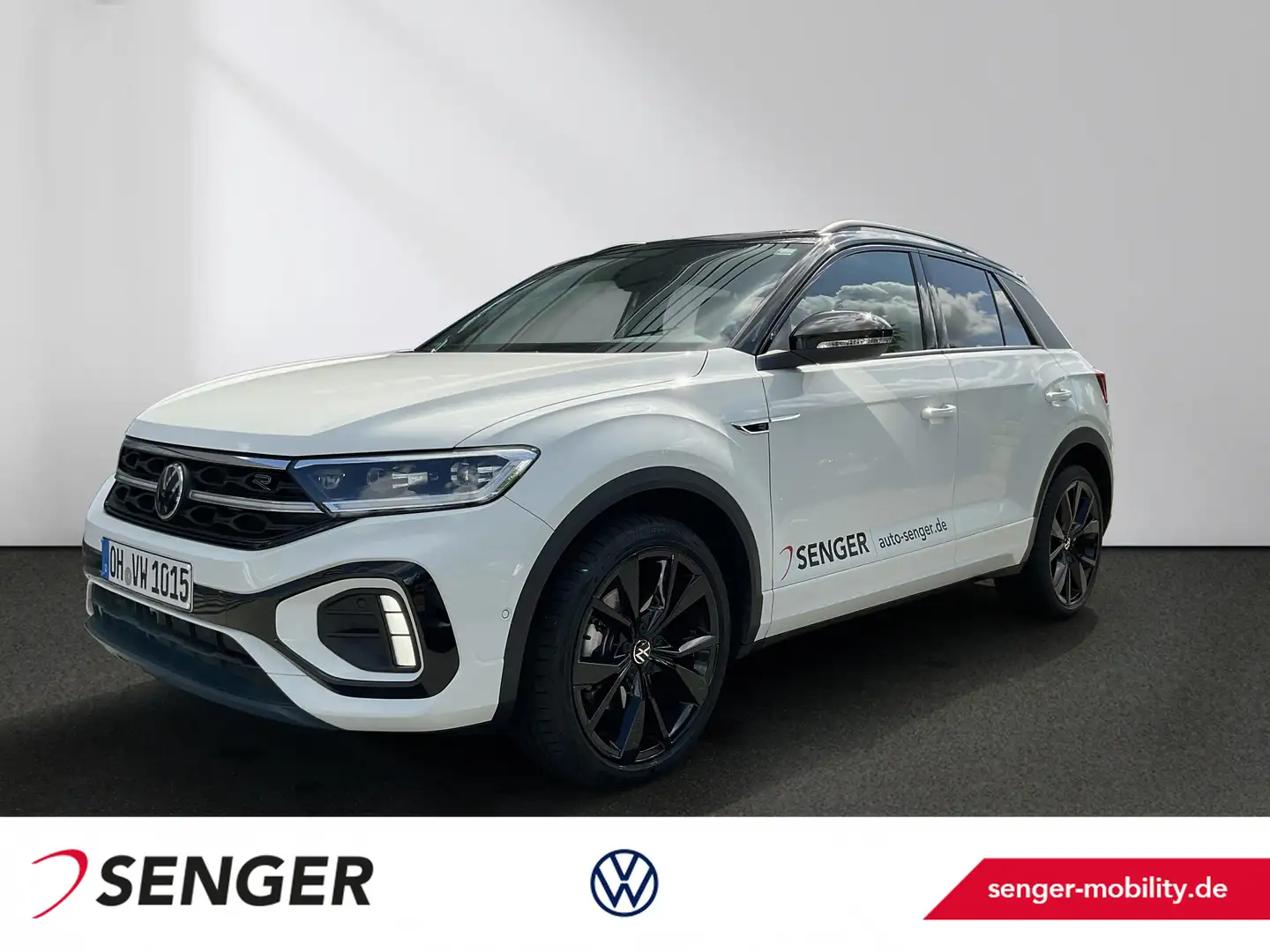 Volkswagen T-Roc R-Line 1.5 TSI Panorama Navi Sitzheizung Weiß - 1
