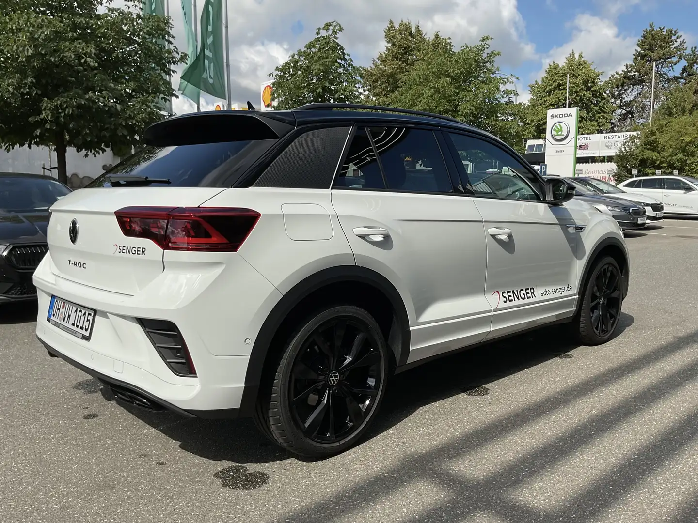 Volkswagen T-Roc R-Line 1.5 TSI Panorama Navi Sitzheizung Weiß - 2