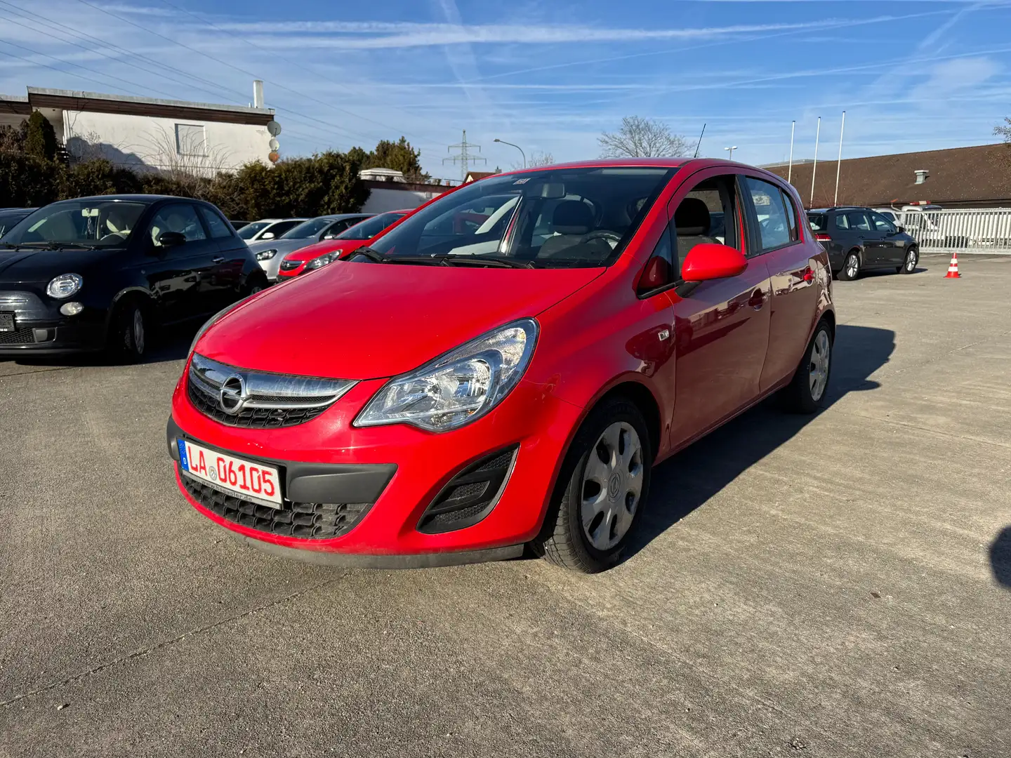 Opel Corsa Edition leichter Hagel Rouge - 1