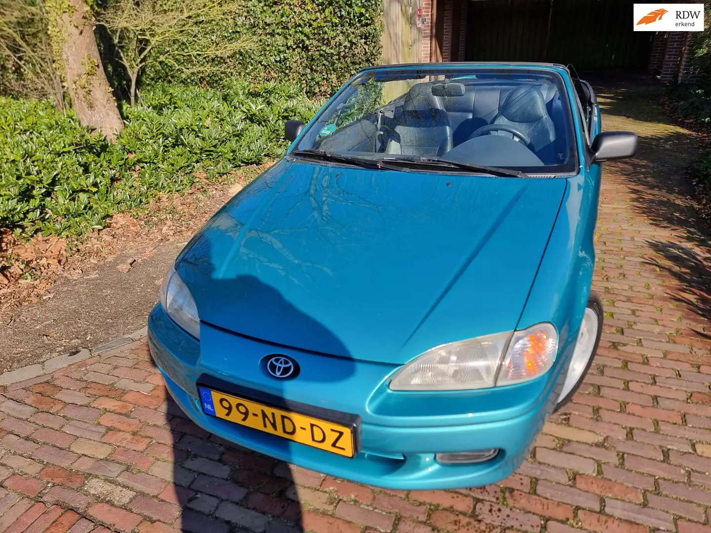 Toyota Paseo Cabrio 1.5i GT ZEER NETTE AUTO! Blau - 1