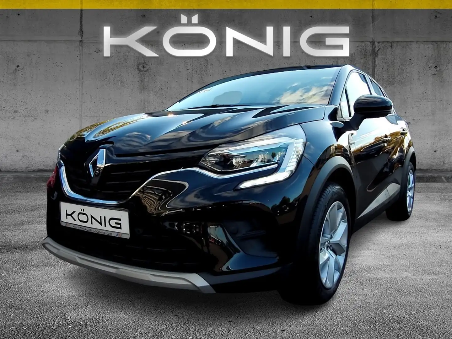 Renault Captur TCe 140 EDC EVOLUTION KLIMA*NAVI*CARPLAY Noir - 1