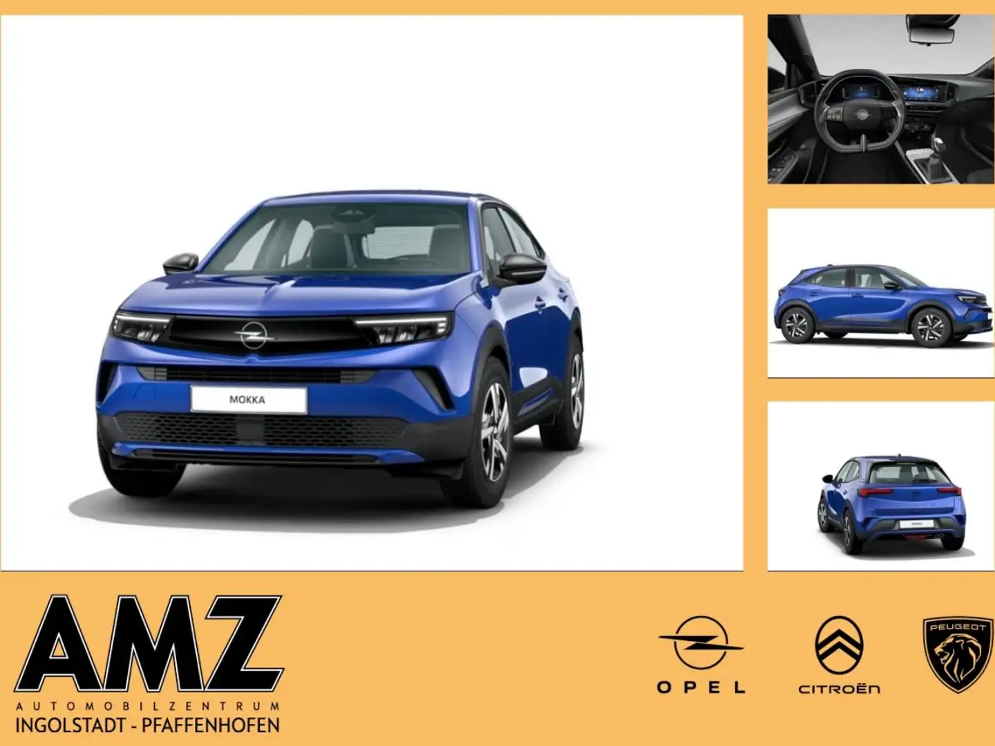 Opel Mokka Edition 1.2 Turbo Blau - 1