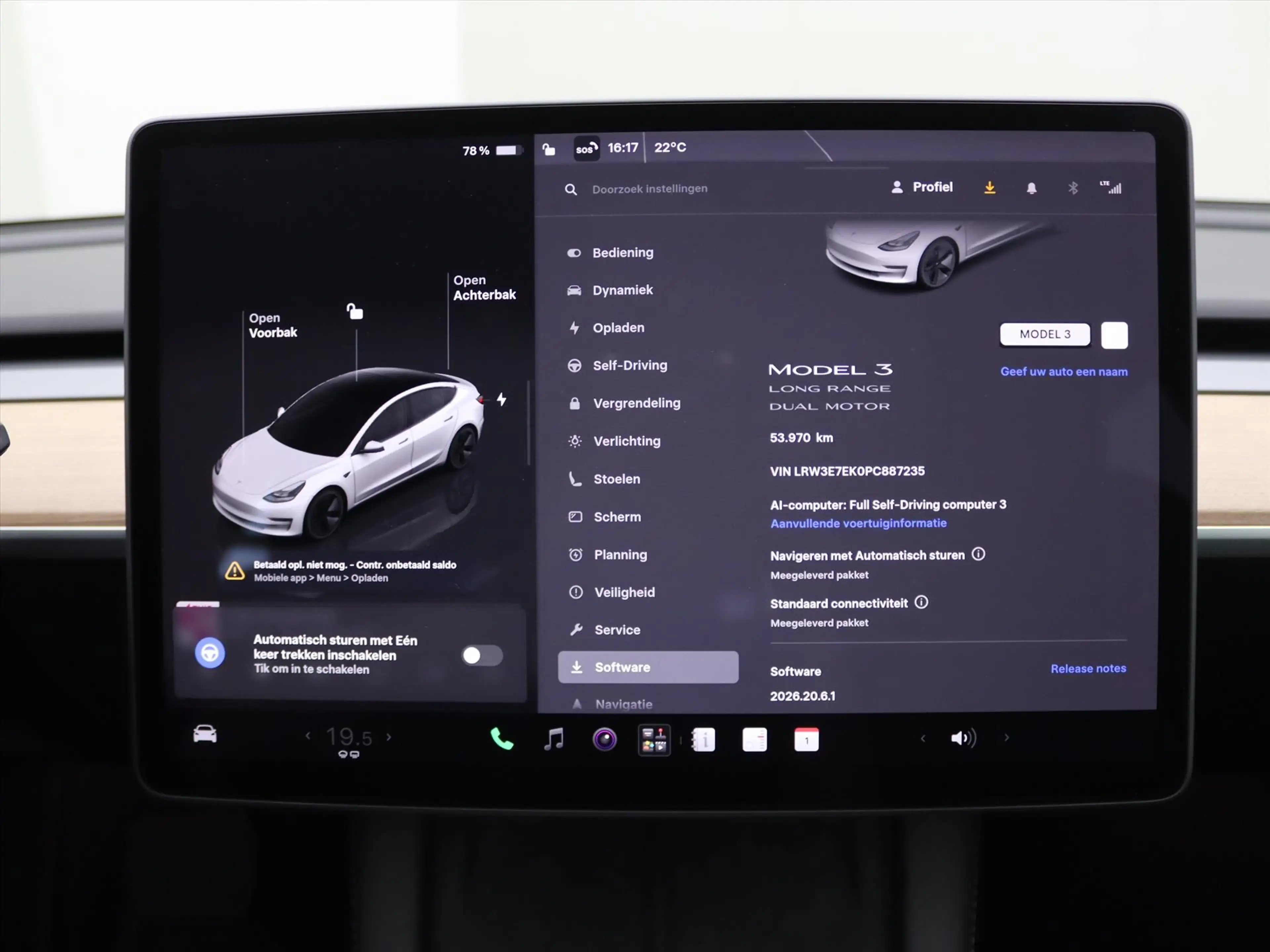 Tesla Model 3 Long-Range AWD 351pk 75 kWh UPGRADE 94.2% SoH [ EN — photo 33