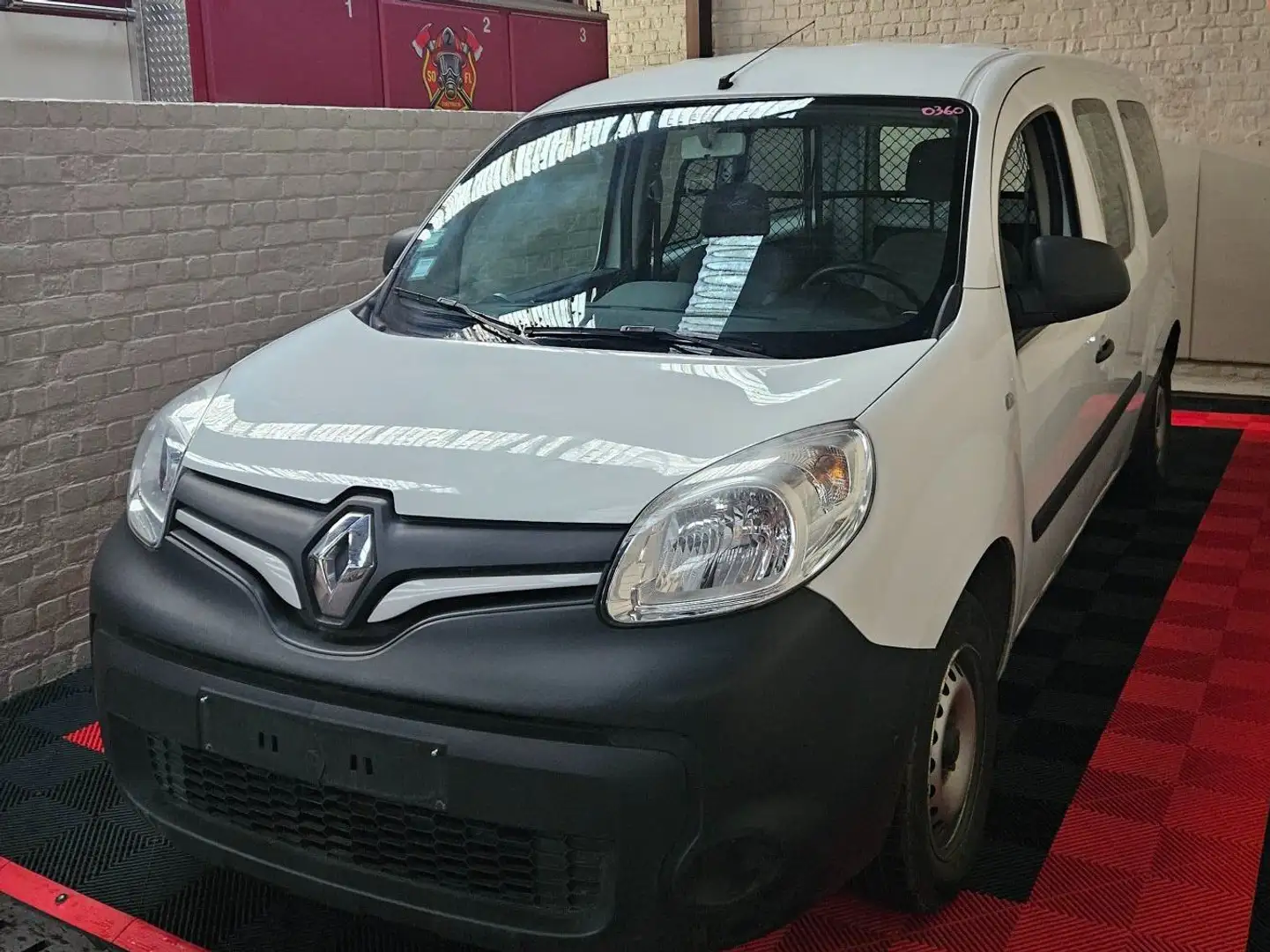 Renault Kangoo MAXI DCI : 4.895+tva  ** Plusieurs en Stock ** Blanc - 1
