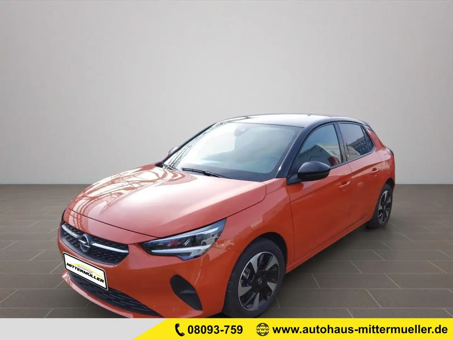 Opel Corsa e PDC Sitzhzg 11 KW 3 phasig Standheizung Orange - 1