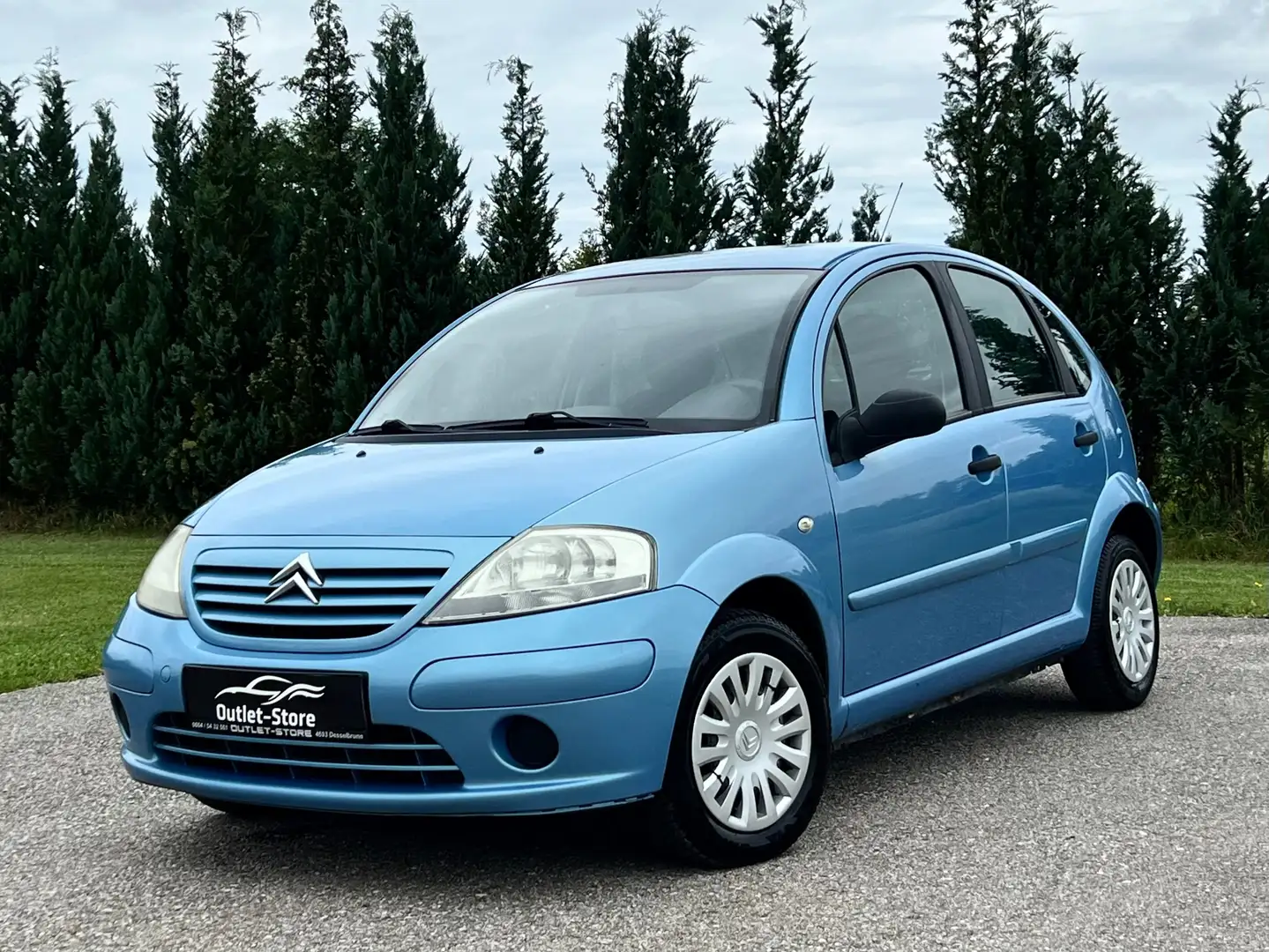 Citroen C3 1,4 HDi*2.Besitz*Klima*Frisch-Überprüft* Blau - 1