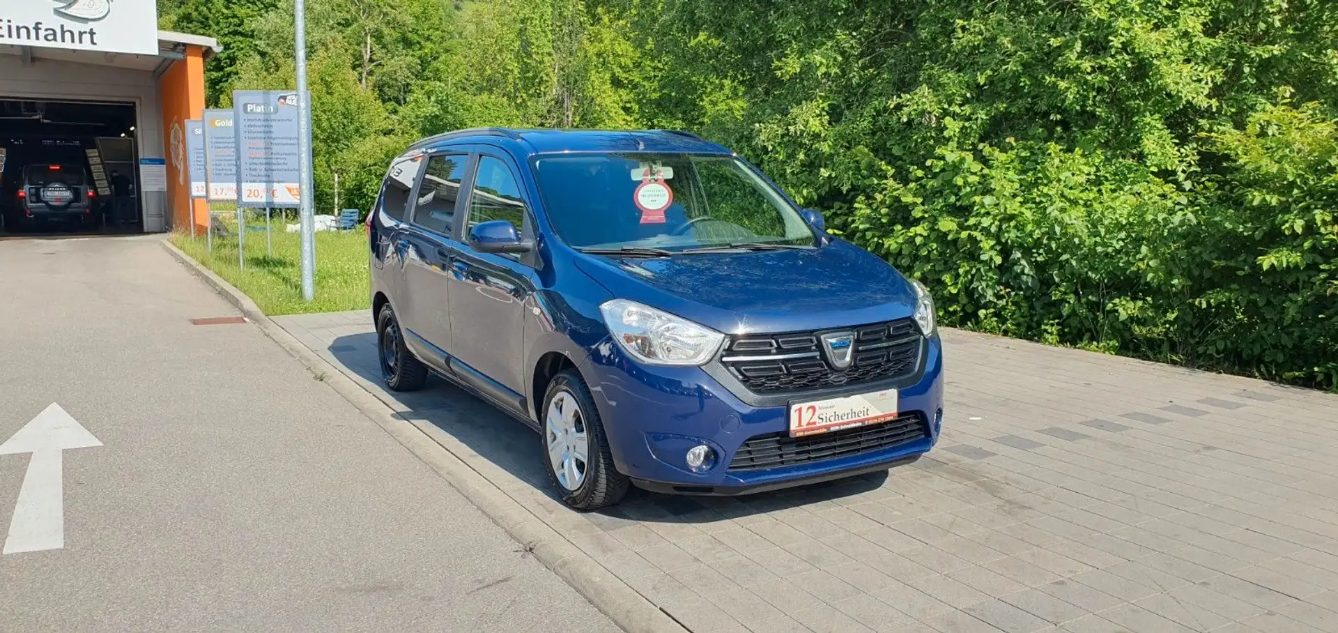 Dacia Lodgy Comfort*TÜV-NEU*KLIMA*TMP*AHK*SHZ*7 SITZER Bleu - 1