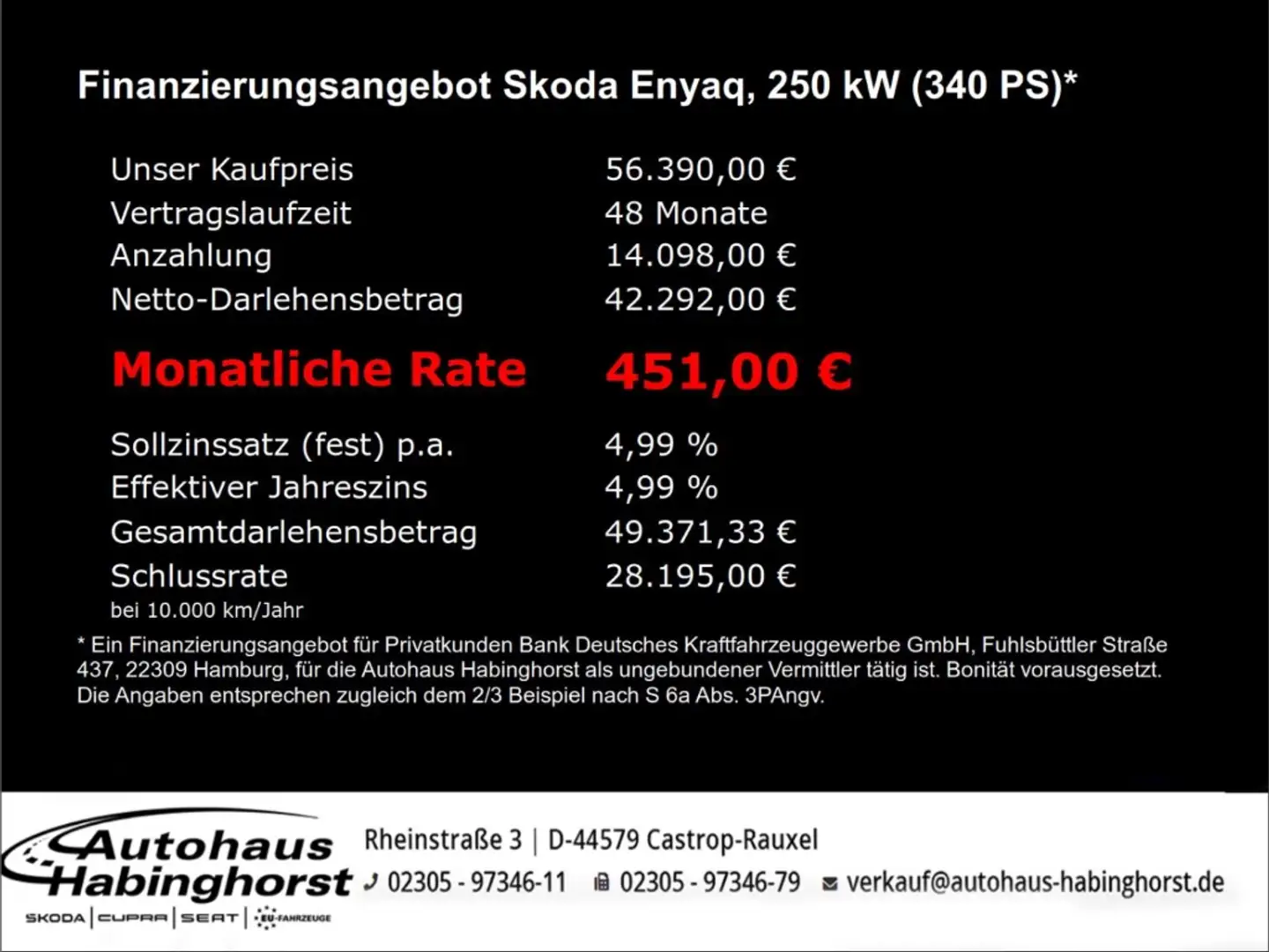 Skoda Enyaq Coupe 4x4 RS - 82 kWh AHK Canton HeadUp Leder Matr Orange - 2