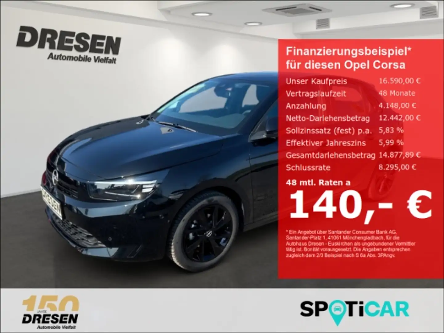 Opel Corsa F 1.2 Sitzheizung/Carplay/Rückfahrkamera/Klima Nero - 1
