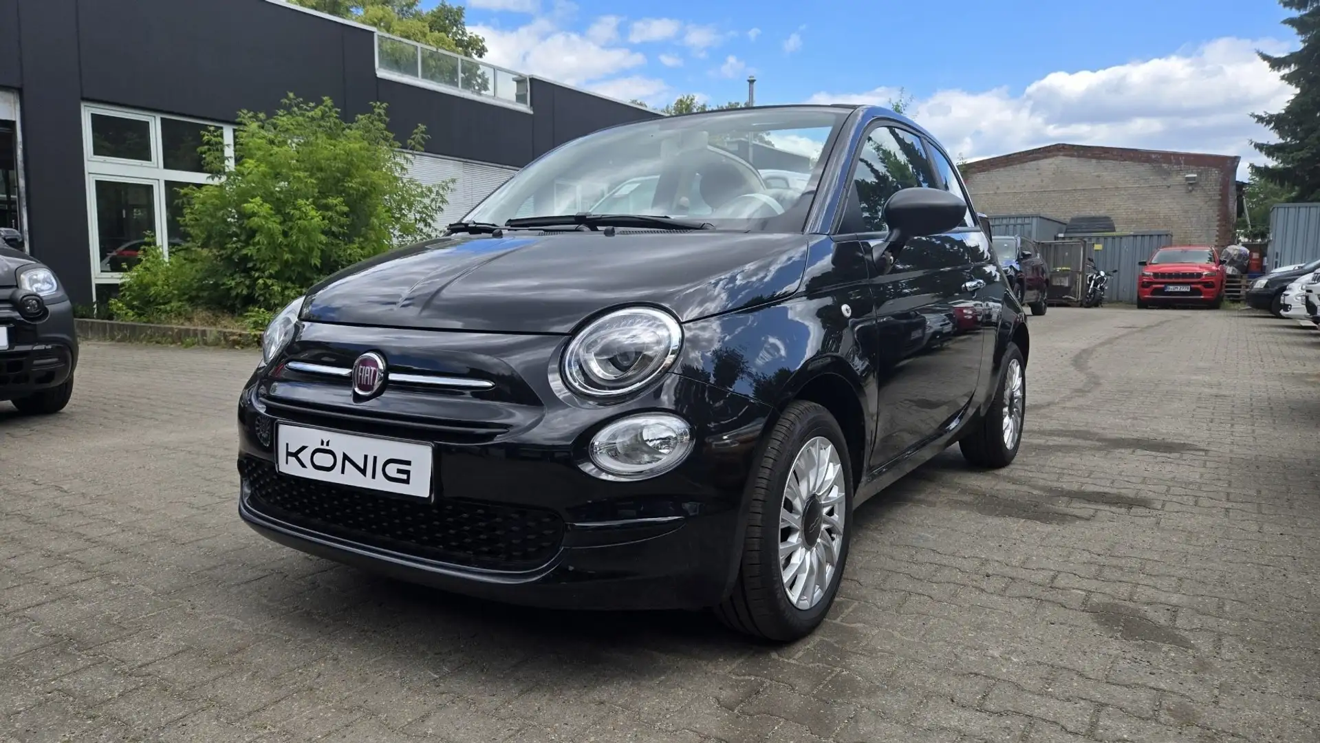 Fiat 500C 1,0 MildHybrid Klima & Sound Mediasystem Schwarz - 1