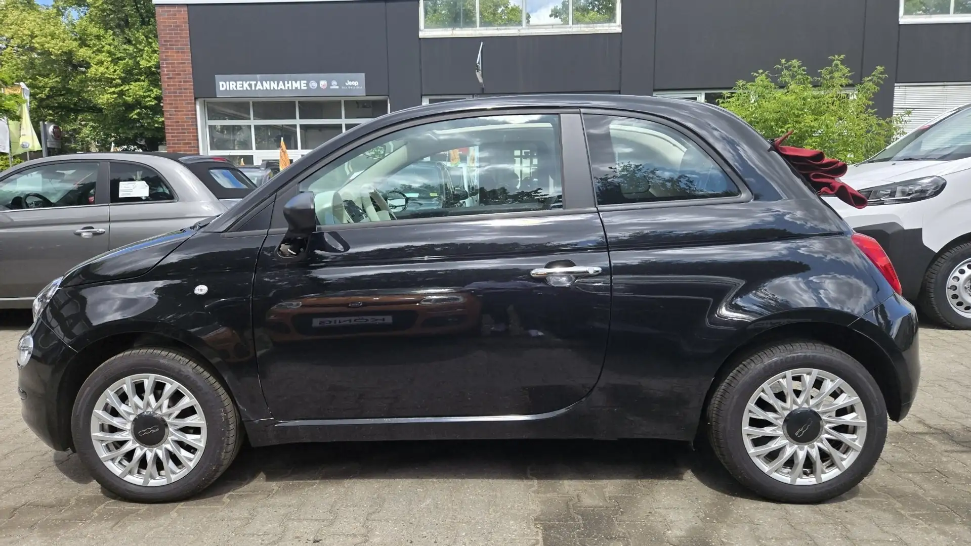 Fiat 500C 1,0 MildHybrid Klima & Sound Mediasystem Schwarz - 2