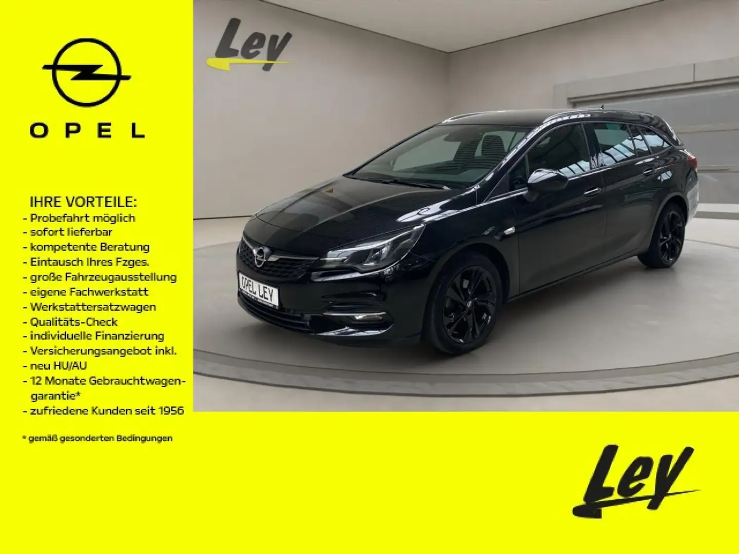 Opel Astra GS Line Start/Stop Schwarz - 1