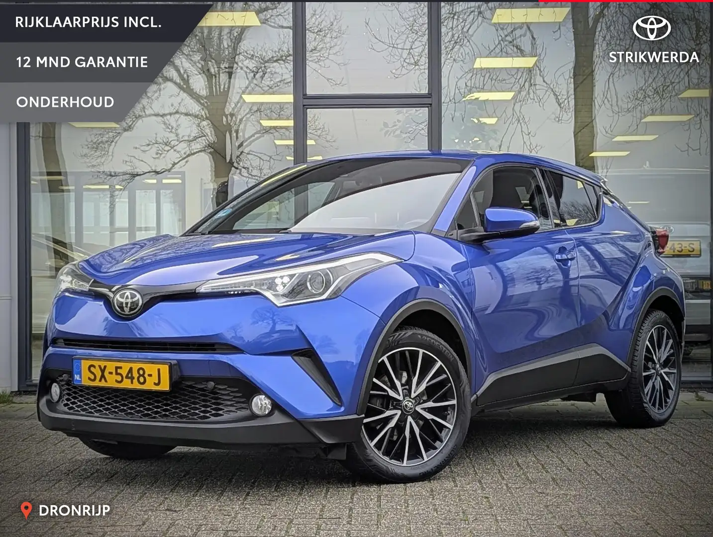 Toyota C-HR 1.2 Energy | Trekhaak 1300KG | Dealer OH | Stoelve Blau - 1