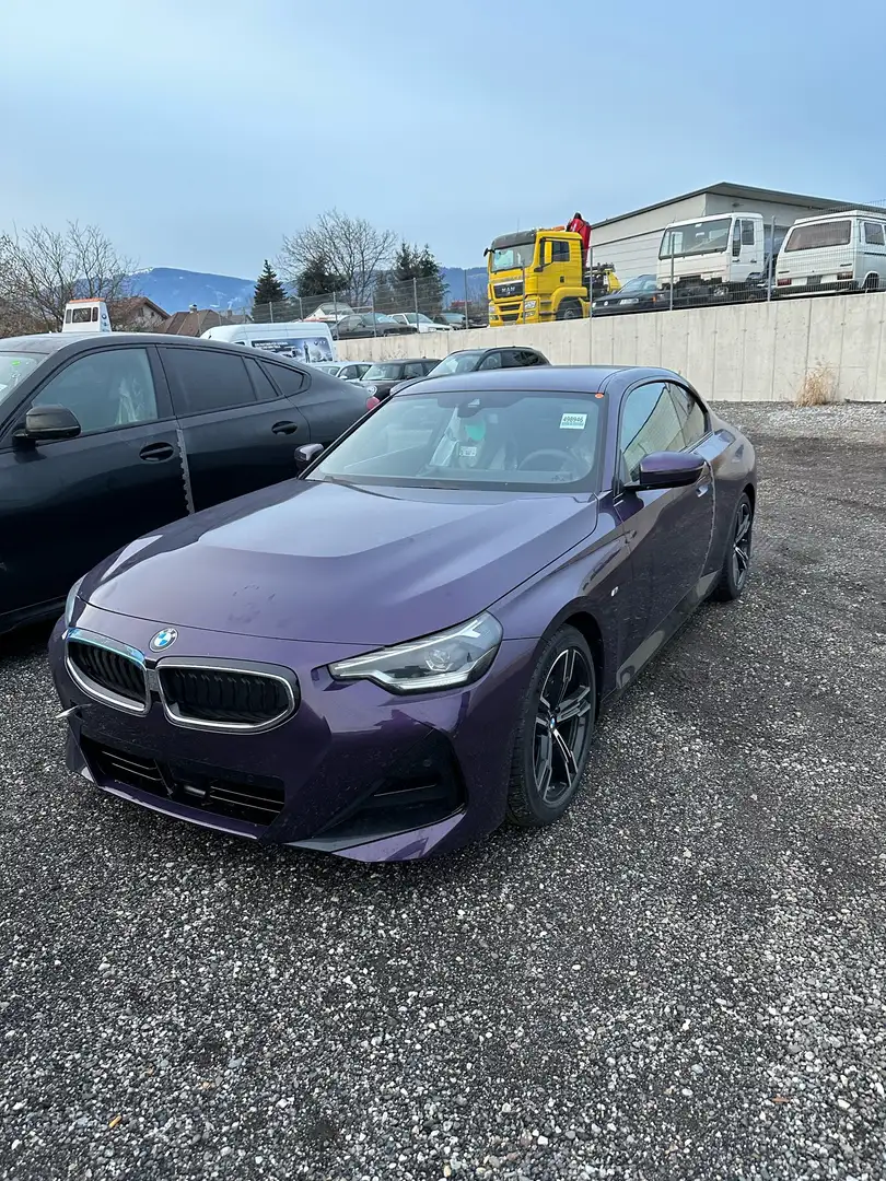 BMW 218 218i Coupé Aut. Violett - 1