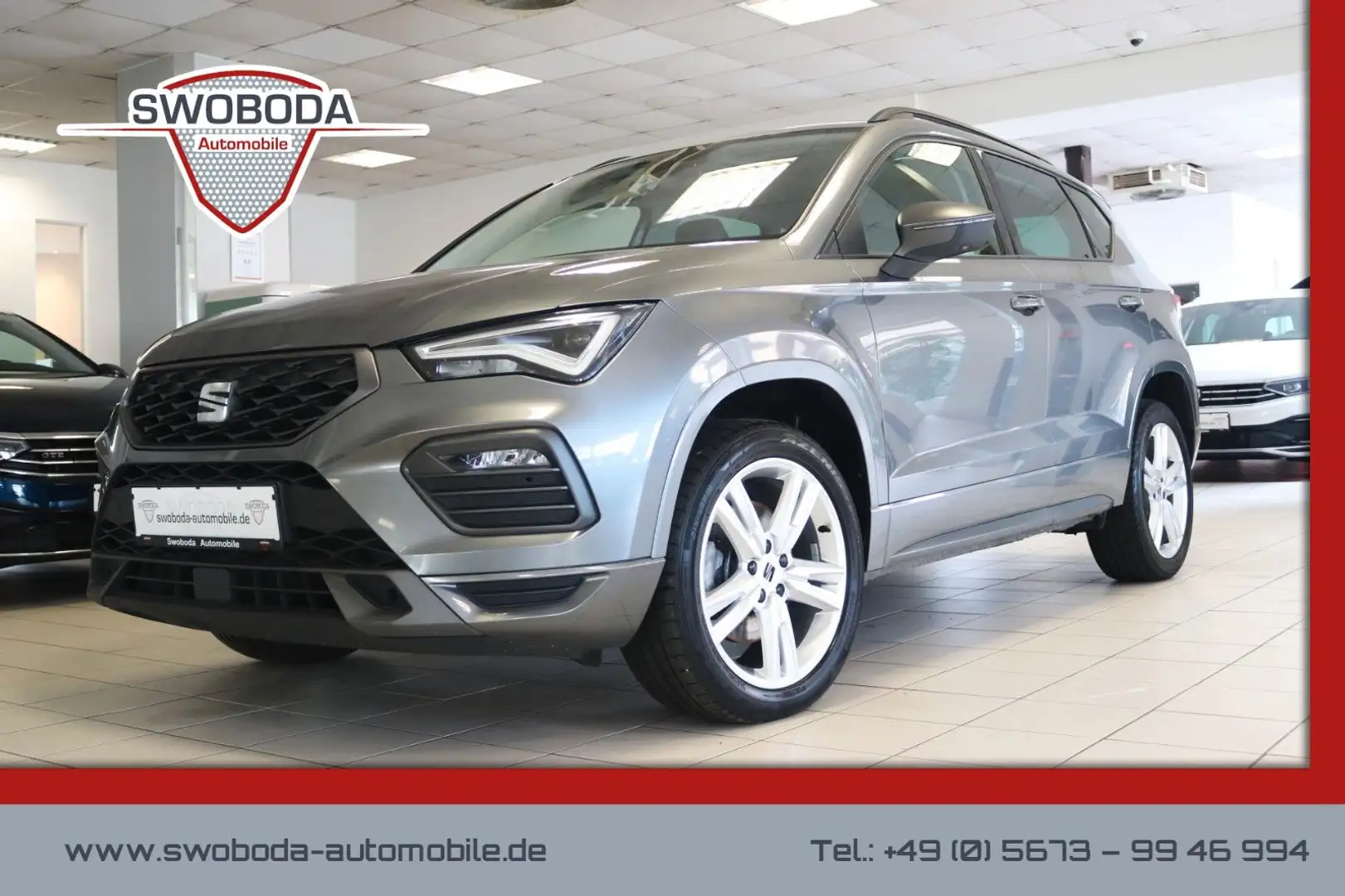 SEAT Ateca FR AHK Virtual Pano Kamera STHZ ACC Gris - 1