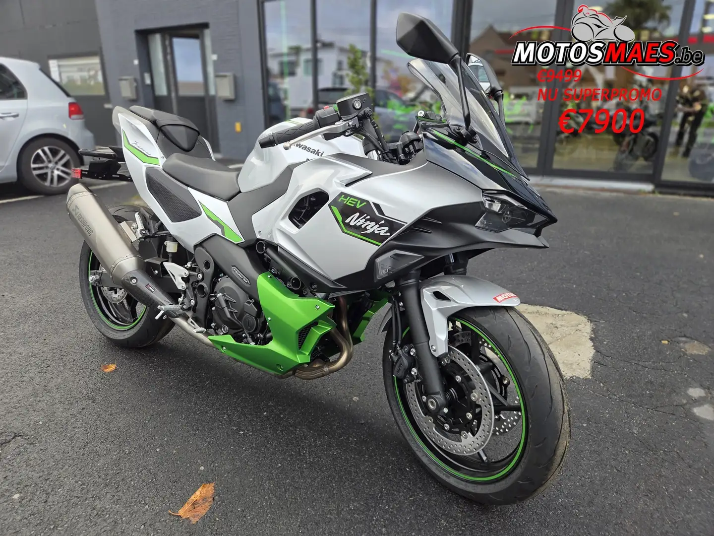 Kawasaki Ninja 7 Hybrid performance Argent - 2