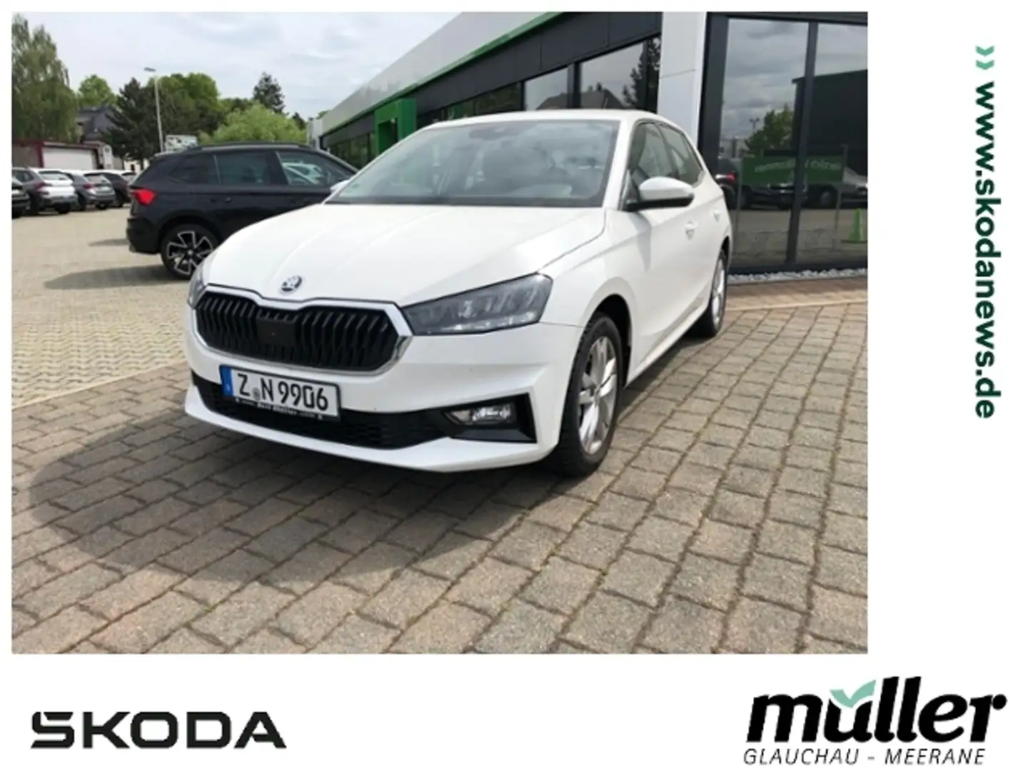 Skoda Fabia Selection PDC SmartLink SHZ Weiß - 1