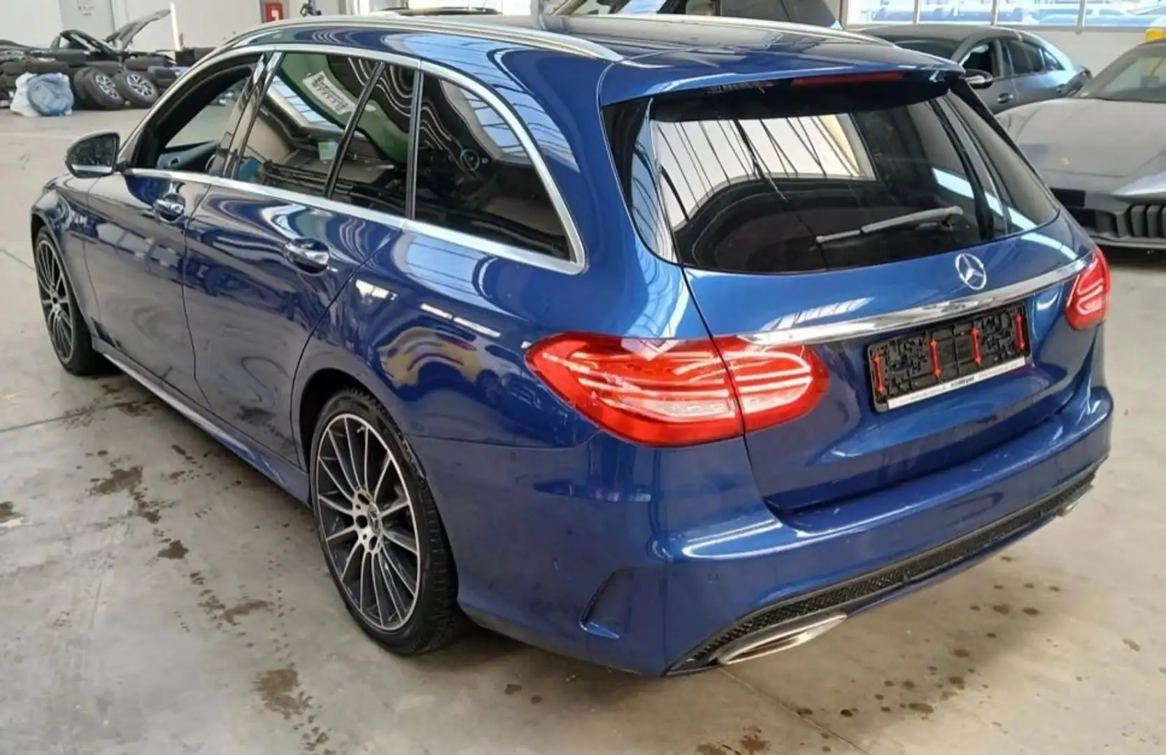 Mercedes-Benz C 400 T 4Matic AMG-LIne Kamera LED Leder Ahn Bleu - 2
