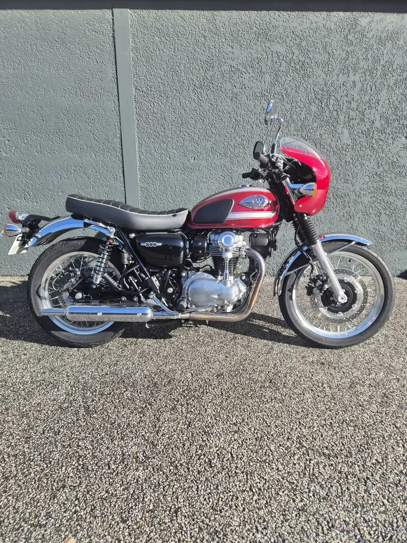 Kawasaki W 800 Rood - 1