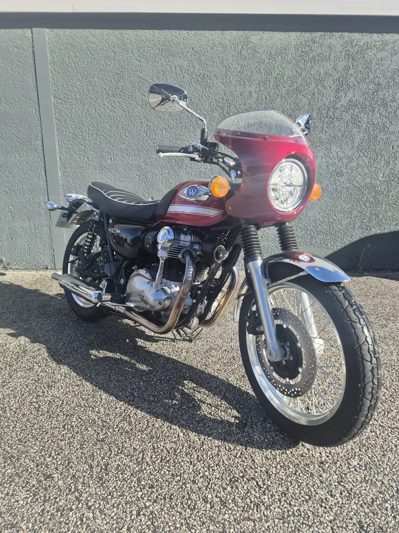 Kawasaki W 800 Rood - 2