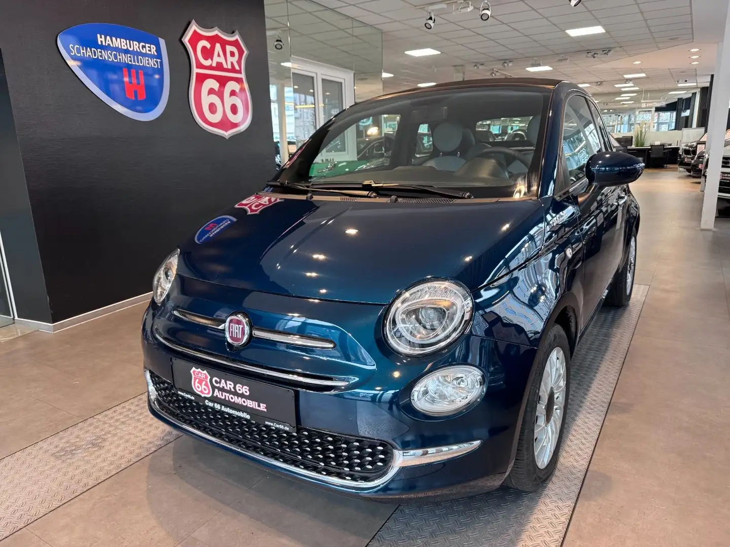 Fiat 500C Dolcevita Blau - 1