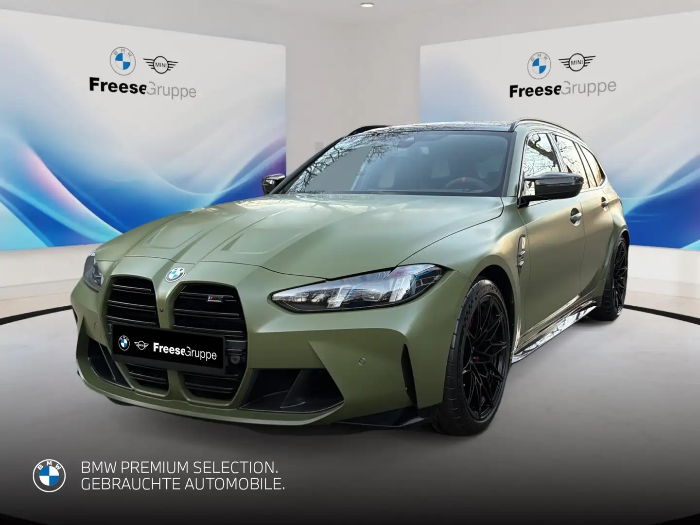 BMW M3 Competition xDrive Touring 360° HEAD-UP RFK Grün - 1
