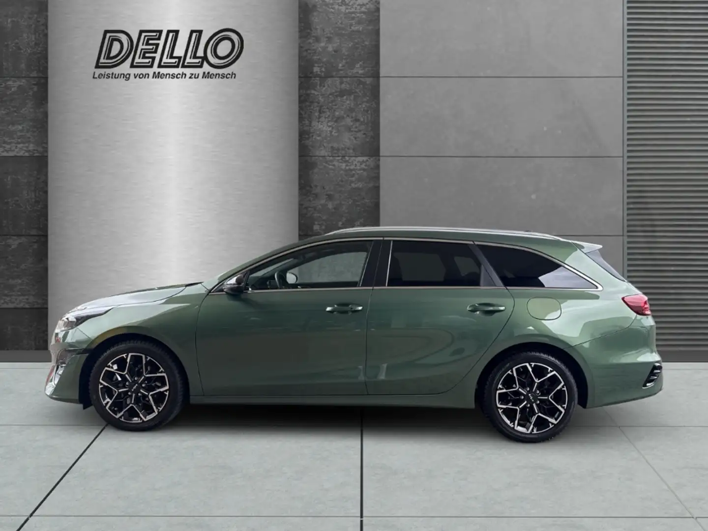 Kia Ceed SW / cee'd SW GT Line 1.6 CRDi Mild Hybrid El. Panodach Navi Led Grün - 2