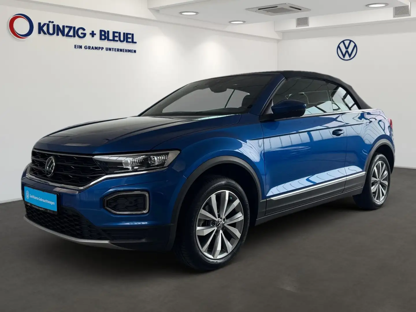 Volkswagen T-Roc Style 1.0 TSI NAVI*LED*Carplay Blau - 2