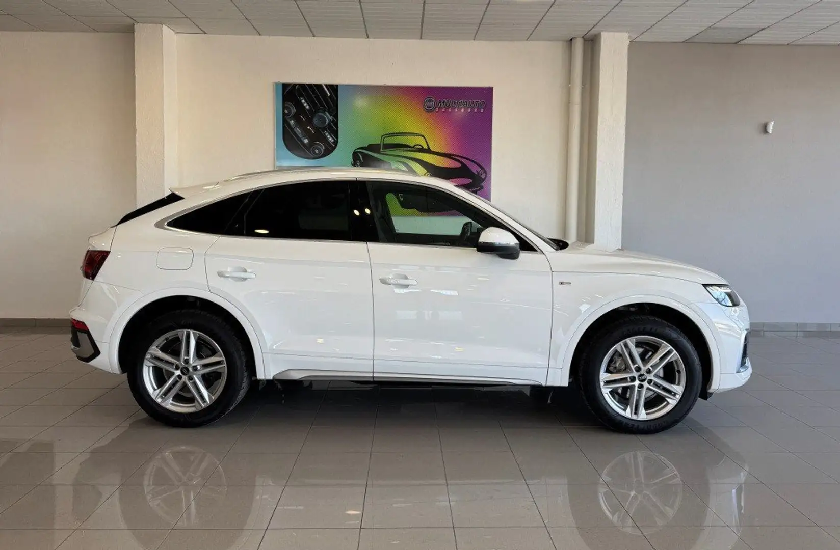 Audi Q5 40 TDI 204cv quattro-ultra S line Blanco - 2