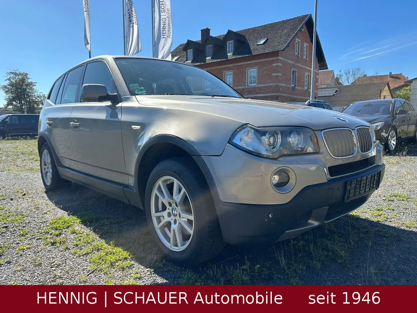 BMW X3 3.0d | Automatik | AHK abnehmbar Beige - 2