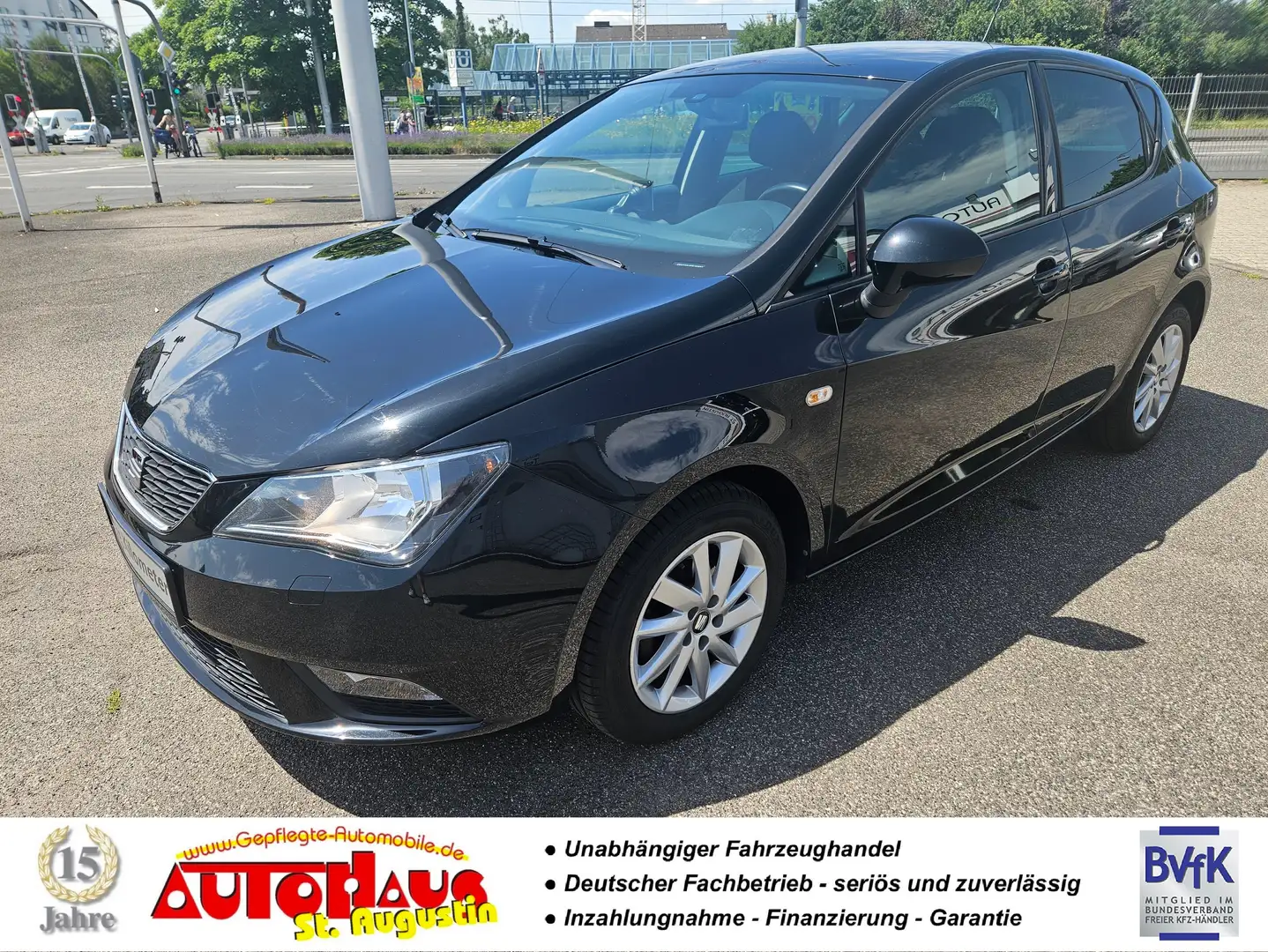 SEAT Ibiza 1.4 Style Klimaaut.-Sitzheiz.-Tempomat-Alufelgen Zwart - 2