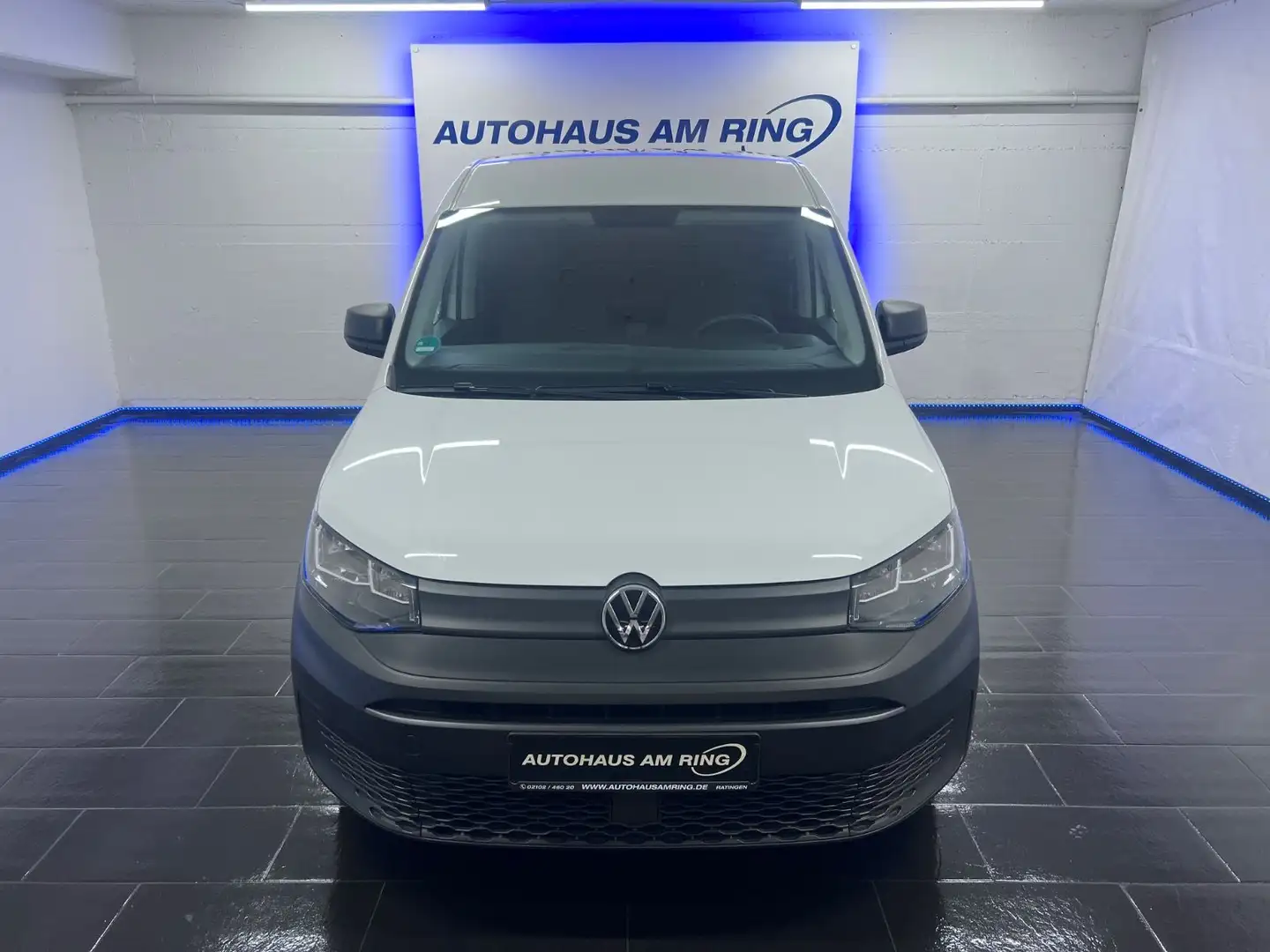 Volkswagen Caddy 2.0 TDI Cargo Maxi 1HD DAB SZHG PDC NOTBR. Weiß - 1