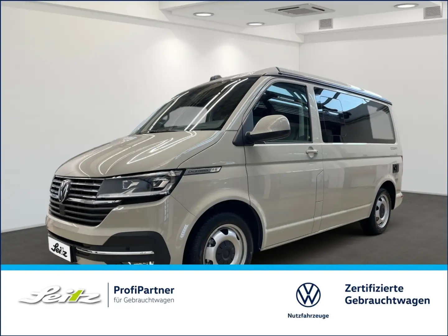 Volkswagen T6.1 California Ocean 2.0 TDI KR *STANDH*LED*PDC* Gris - 1