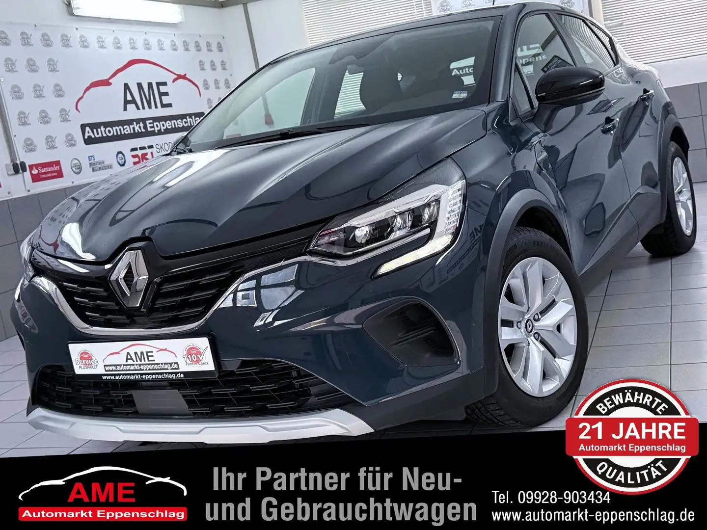 Renault Captur E-TECH PLUG-in 160 BUSINESS EDITION Blau - 1