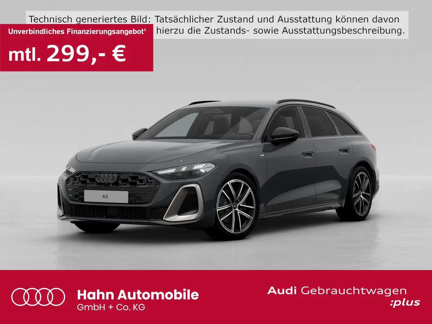 Audi A5 TFSI S-tronic edition one AHK Matrix Grau - 1