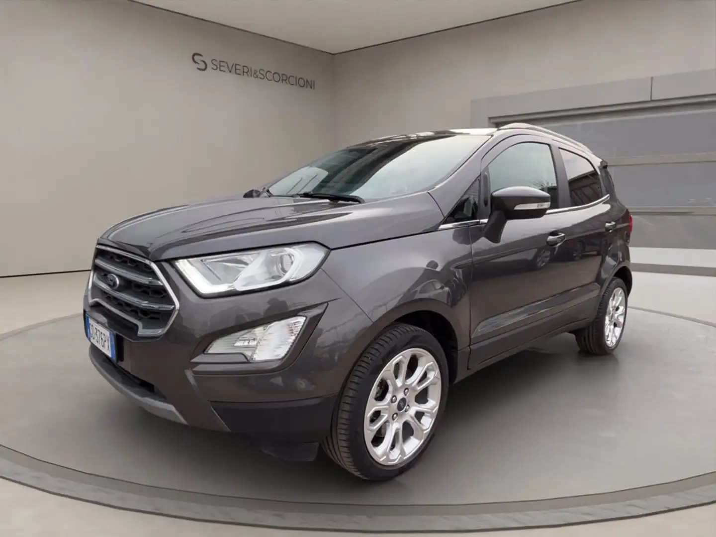 Ford EcoSport 1.0 ecoboost Titanium s&s 125cv my20.25 Grijs - 1