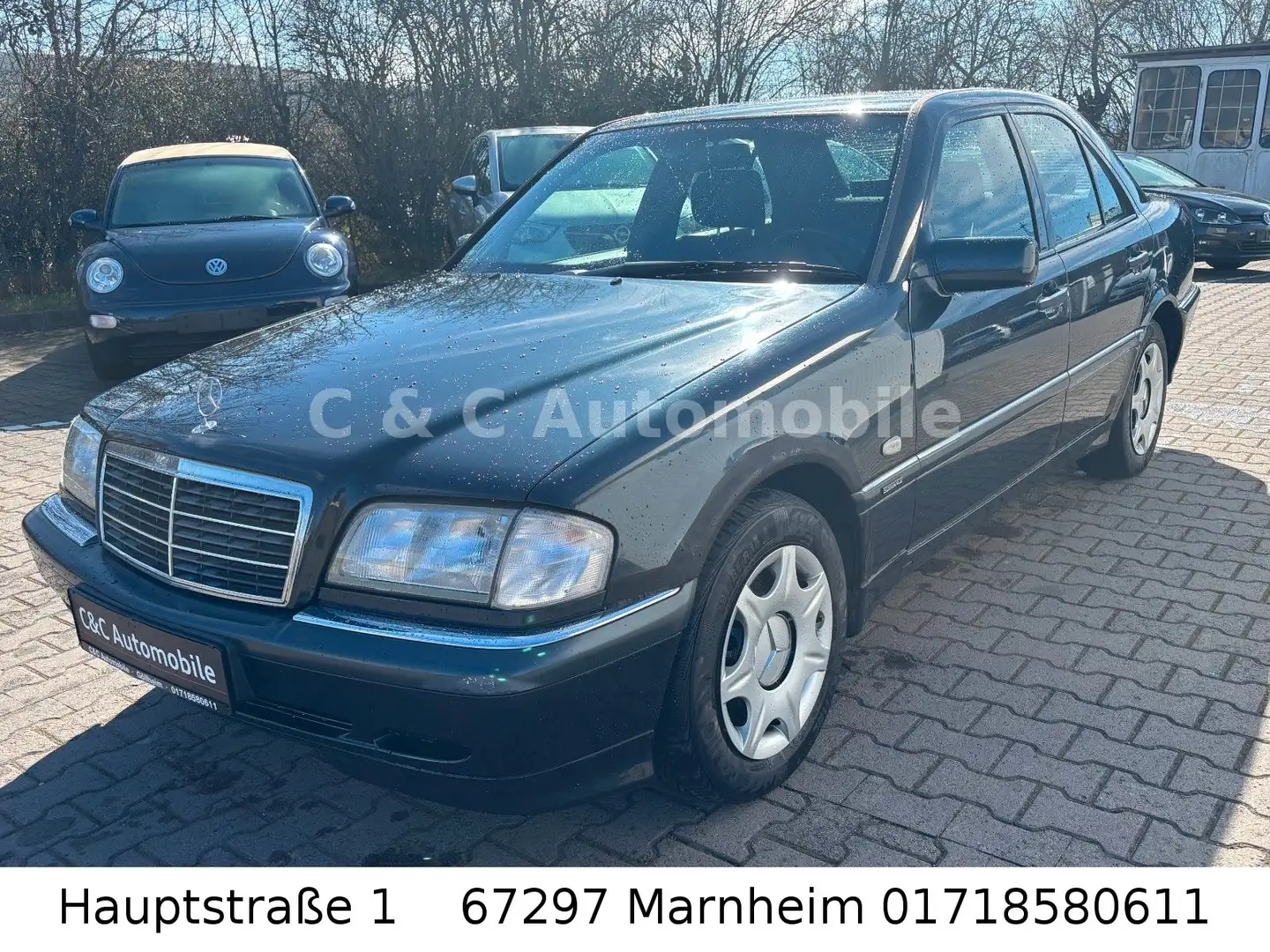 Mercedes-Benz C 180 Elegance/Automatik/TÜV 07-2026/Wenig KM Negru - 1
