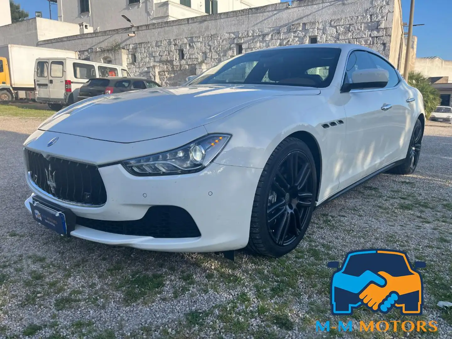 Maserati Ghibli V6 Diesel Blanc - 1