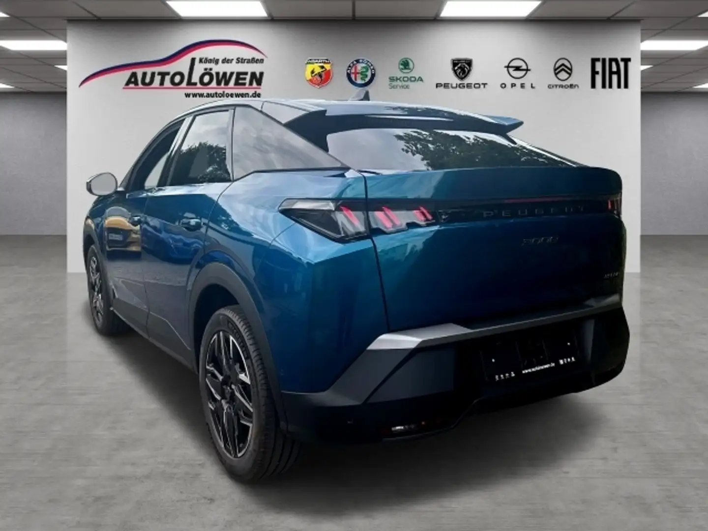 Peugeot 3008 1.2 Hybrid 136 Allure Navi Kamera Sitzheizung Blau - 2