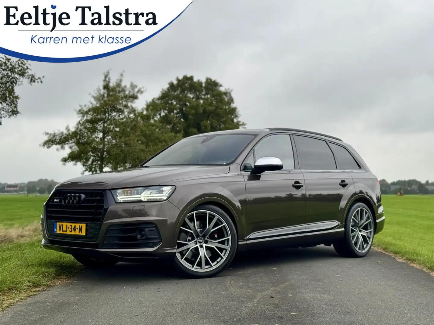 Audi SQ7 4.0 TDI quattro|Grijs kenteken|Rolstabilisatie|B&O Bruin - 1