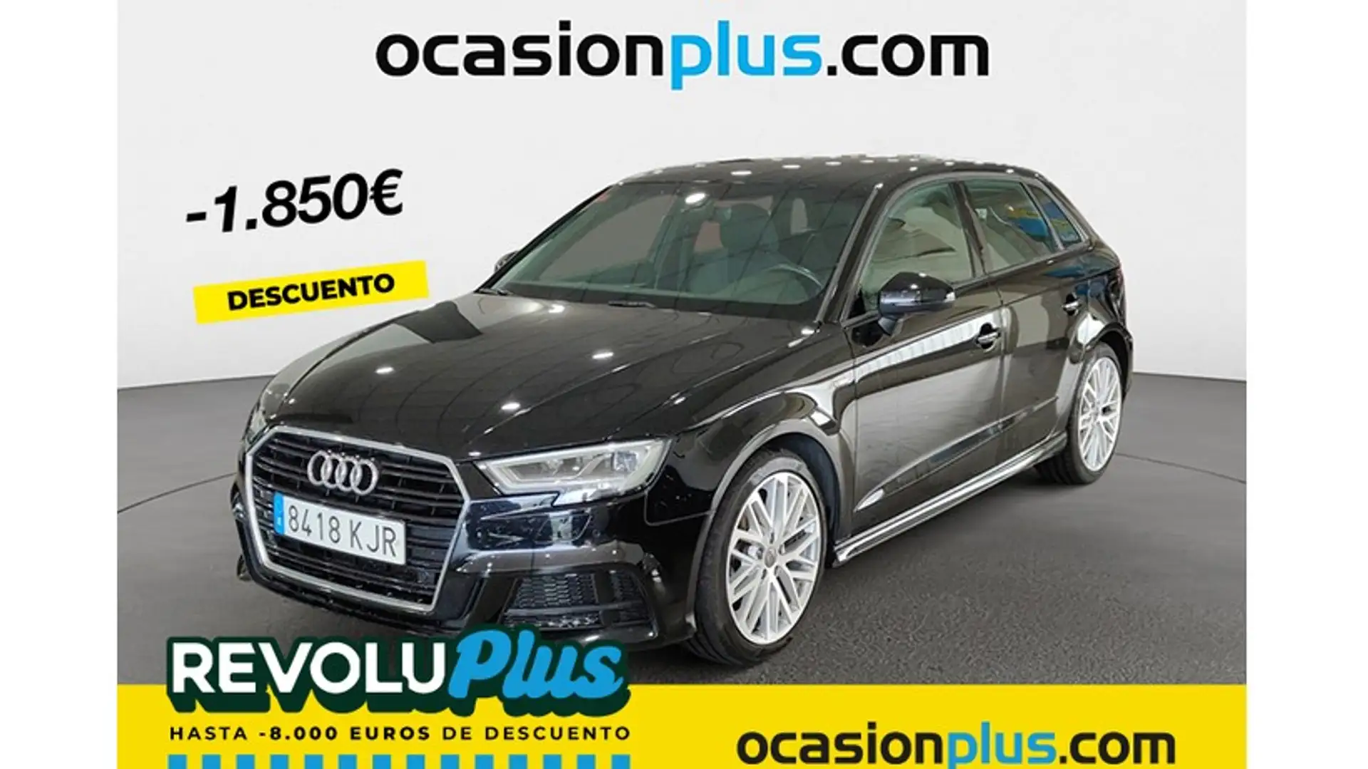 Audi A3 Sportback 1.5 TFSI COD EVO S Line Edition 110kW Negro - 1