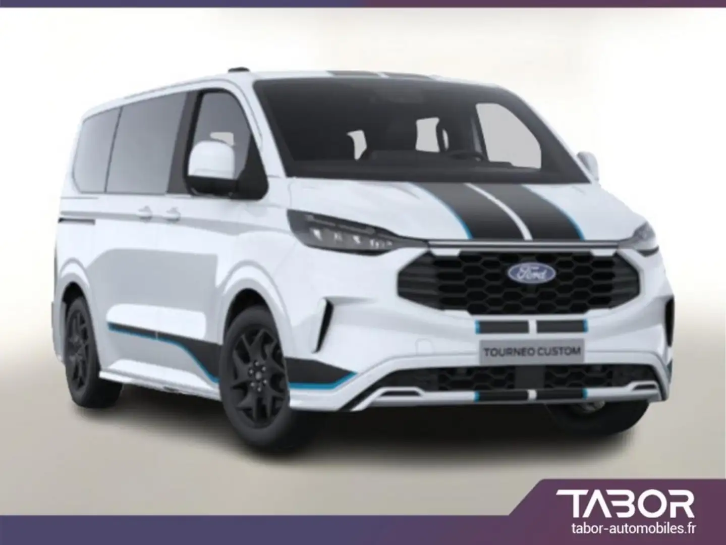Ford Tourneo Custom Custom 2.0 TDCi 170 Aut Sport L1 Blanc - 1