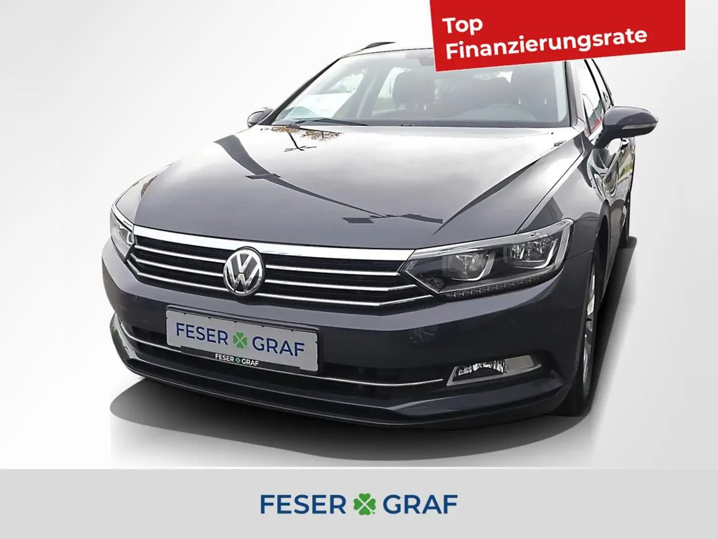 Volkswagen Passat Variant Comfortline 2.0 TDI R-Kamera Navi Gris - 1